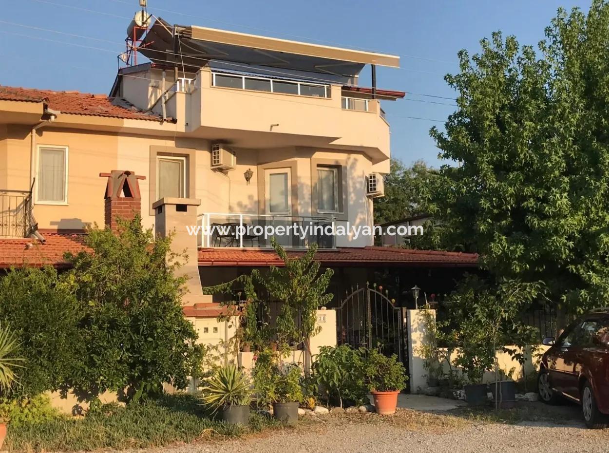 Komplett Eingerichtete Freistehende Haus Für Verkauf In Dalyan