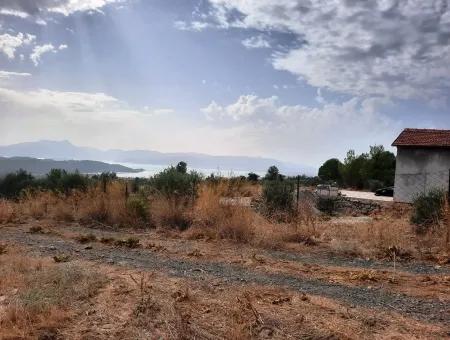 Freistehendes Land Mit Seeblick Zum Verkauf In Köycee'iz Zeytin Bereich