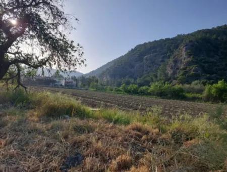 500 M2 Grundstück Mit Günstiger Freistehender Eigentumsurkunde Zum Verkauf In Muğla Ortaca Fevziye.