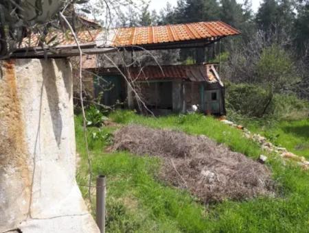 Dorfhaus Zum Verkauf Auf 545 M2 Zoniertem Grundstück In Denizli Kızılağaç