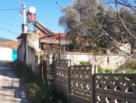 Dorfhaus Zum Verkauf Auf 545 M2 Zoniertem Grundstück In Denizli Kızılağaç