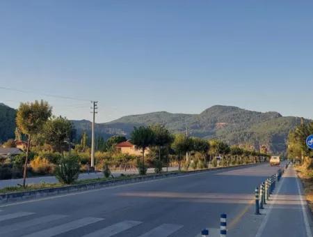 500 M2 Grundstück An Der Hauptstraße In Muğla Ortaca Kemaliye Zum Verkauf Oder Tausch