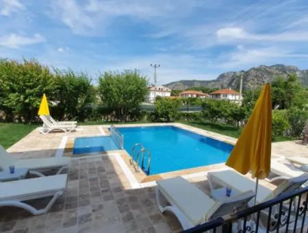 Dalyan Villa Zum Verkauf Mit Freistehendem Pool Und Wärmepumpe