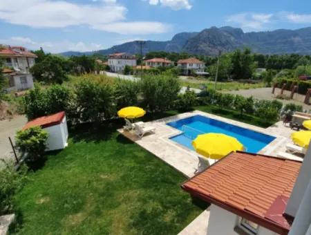 Dalyan Villa Zum Verkauf Mit Freistehendem Pool Und Wärmepumpe