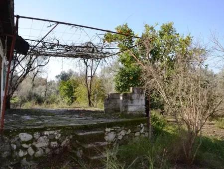 Freistehendes Haus Im Dorf Zum Verkauf In Fethiye Kadıköy