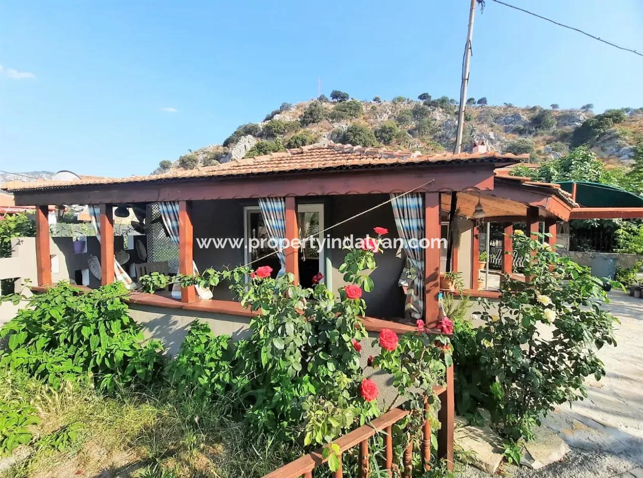 Mugla Ortaca Dalyan Bargain 1+ 1-Item Detached House For Sale