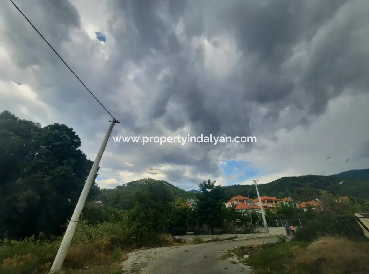 1 375 M2 Land For Sale In Muğla Köyceğiz Plateau