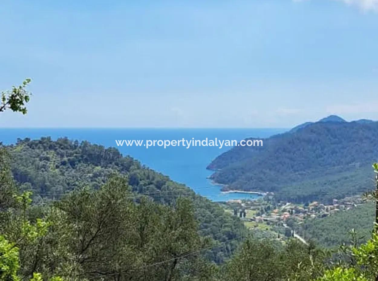 Muğla Köyceğiz, Ekincikte Sea View 590 M2 Land For Sale