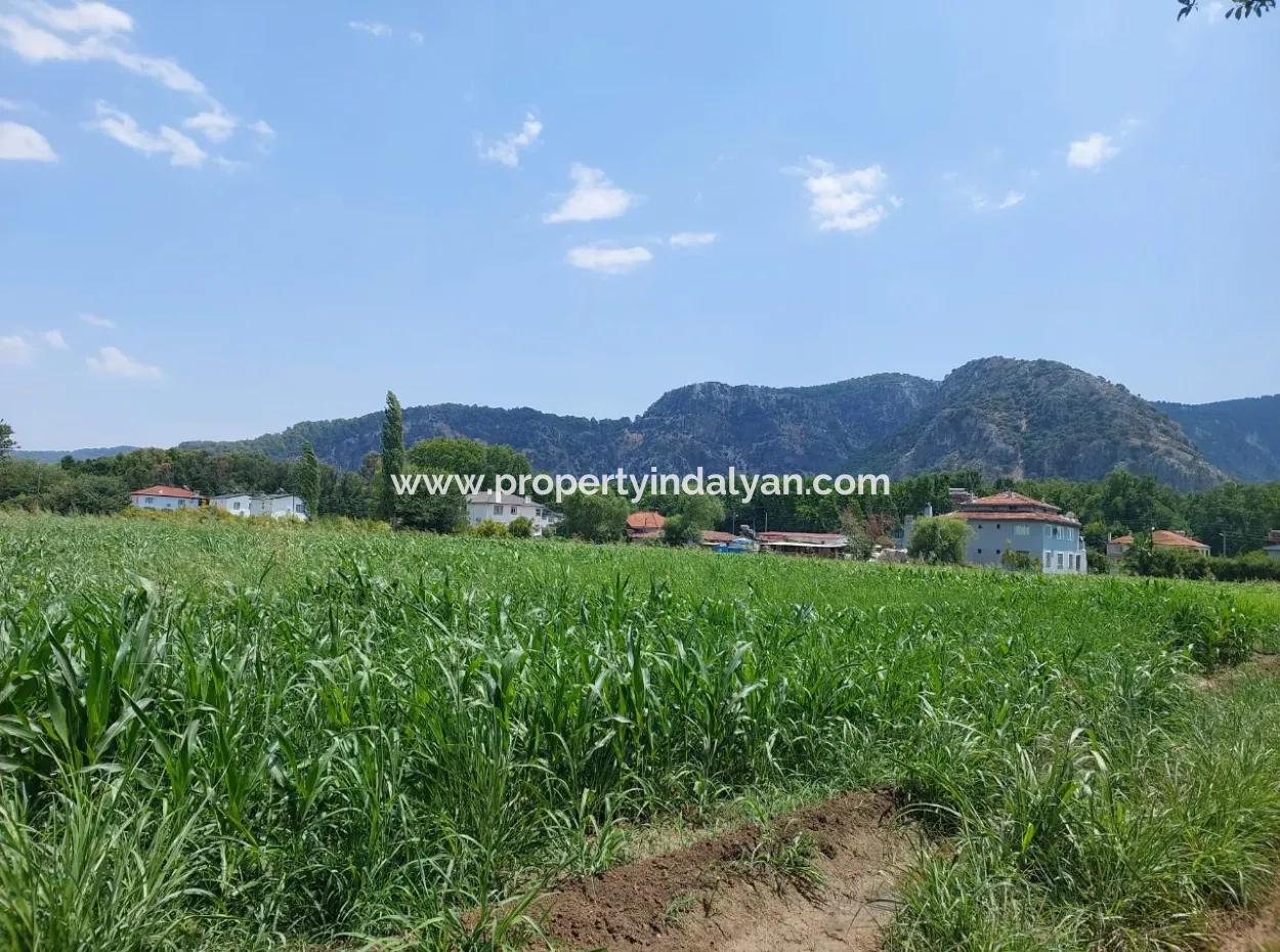 680M2 Bargain Land Suitable For Investment For Sale On The Border Of Dalyan In Ortaca Okçular