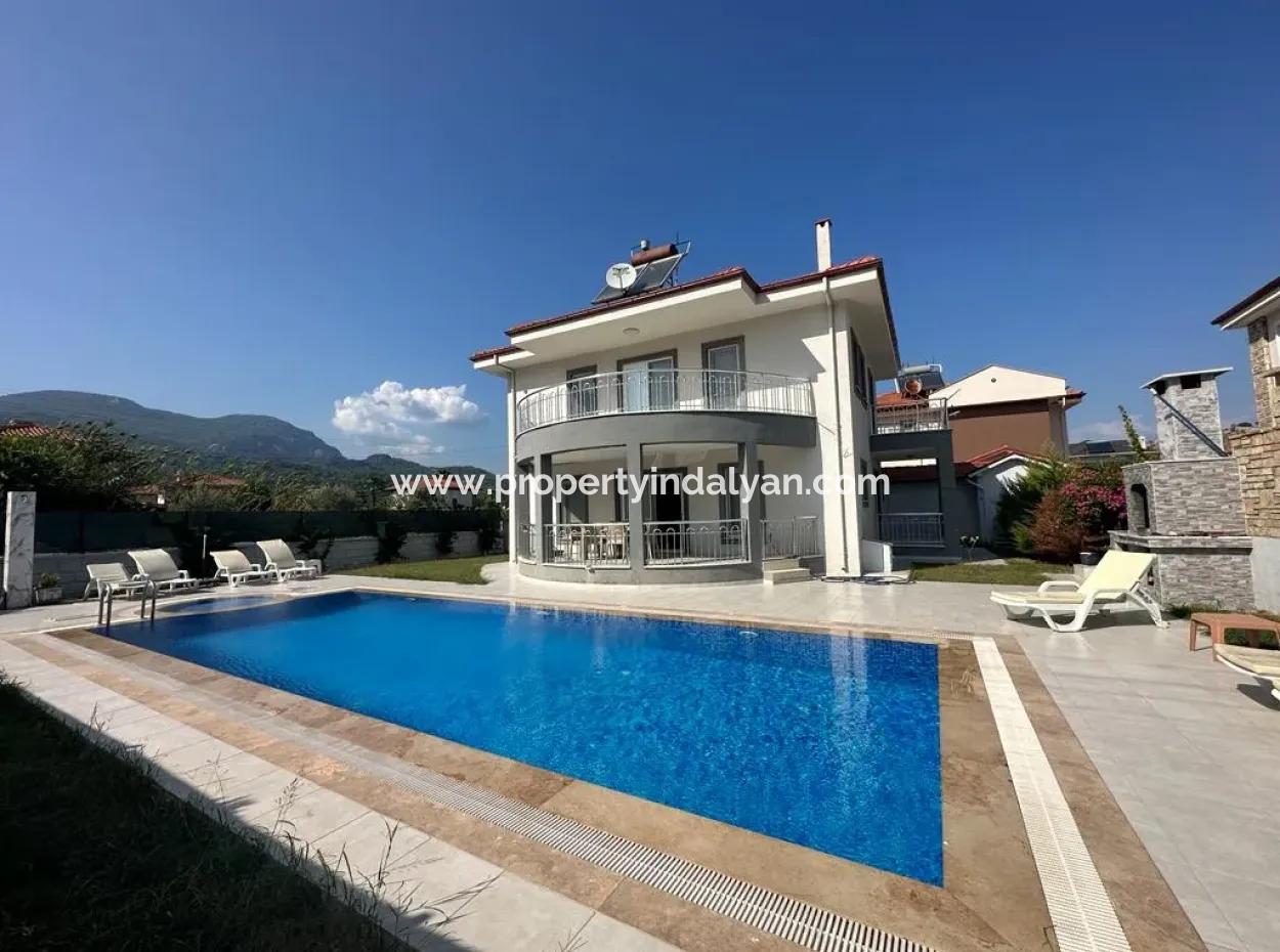 4 In 1 Villa With Private Swimming Pool In Dalyan Long Term Rental