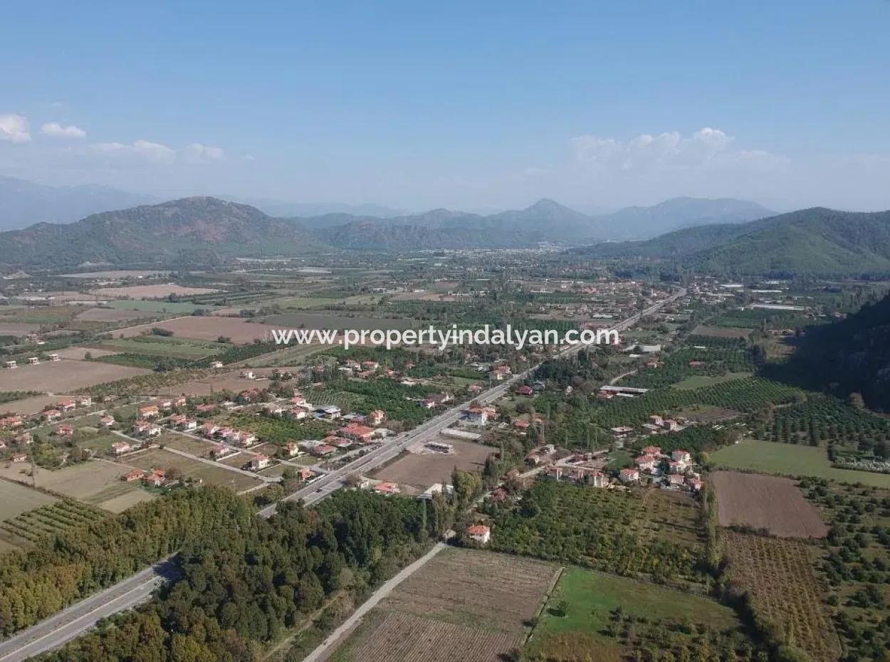 3.577M2 Land For Sale In A Zoning Plan Suitable For Zero Investment On The Main Road In Okçular