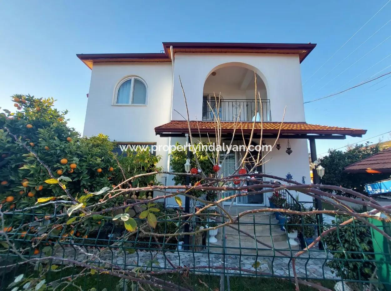 180 M2, 4 1 Luxury Duplex For Sale On A 310 M2 Detached Plot In Dalaman Karaçalı, Muğla