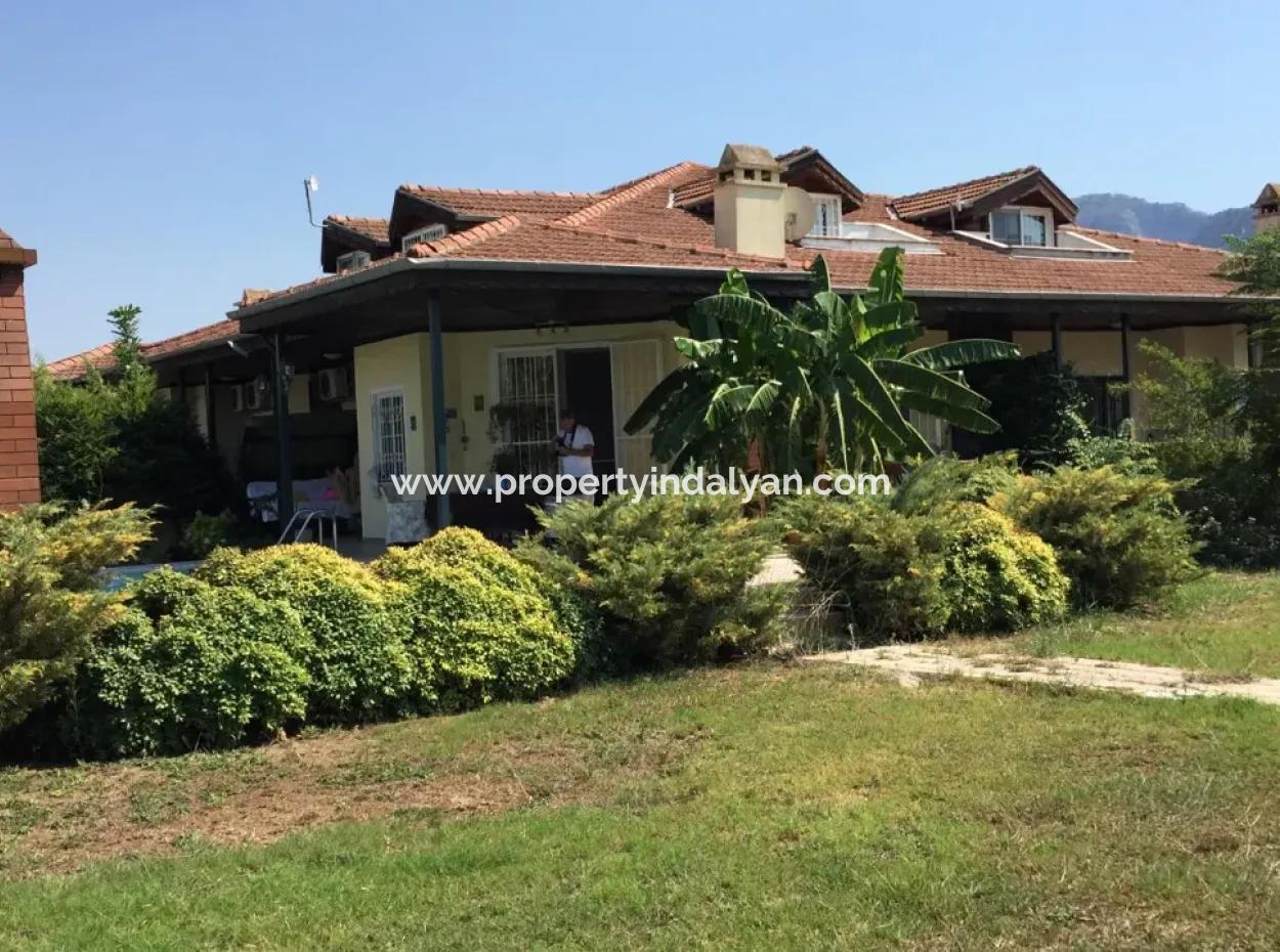 Ortaca, Dalyan 3 In 1, 100 M2 Villa With Swimming Pool On 4.500M2 Land