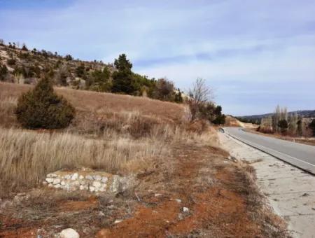 15.250 M2 Bargain Land For Sale In Çameli Kınıkyeri Acıpayam Road