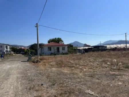 515 M2 Corner Zoned Land For Sale In Ortaca Karaburun