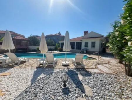 Single Storey Bargain 3 1 House With Swimming Pool On 580 M2 Plot In Dalyan