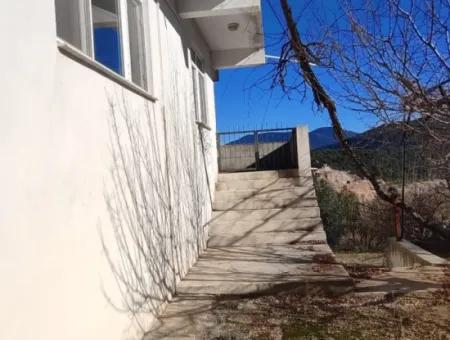 120 M2, 3 1 Single Storey House For Sale On 8500 M2 Land With Sea And Nature View In Antalya Finike Alacadağ