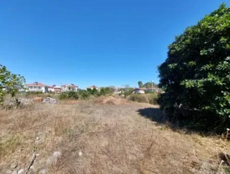 Muğla Dalyan 970 M2 Commercial Zoned Bargain Land For Sale