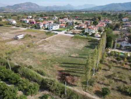 Ortaca Okçular 500 M2 Land For Sale Suitable For Investment