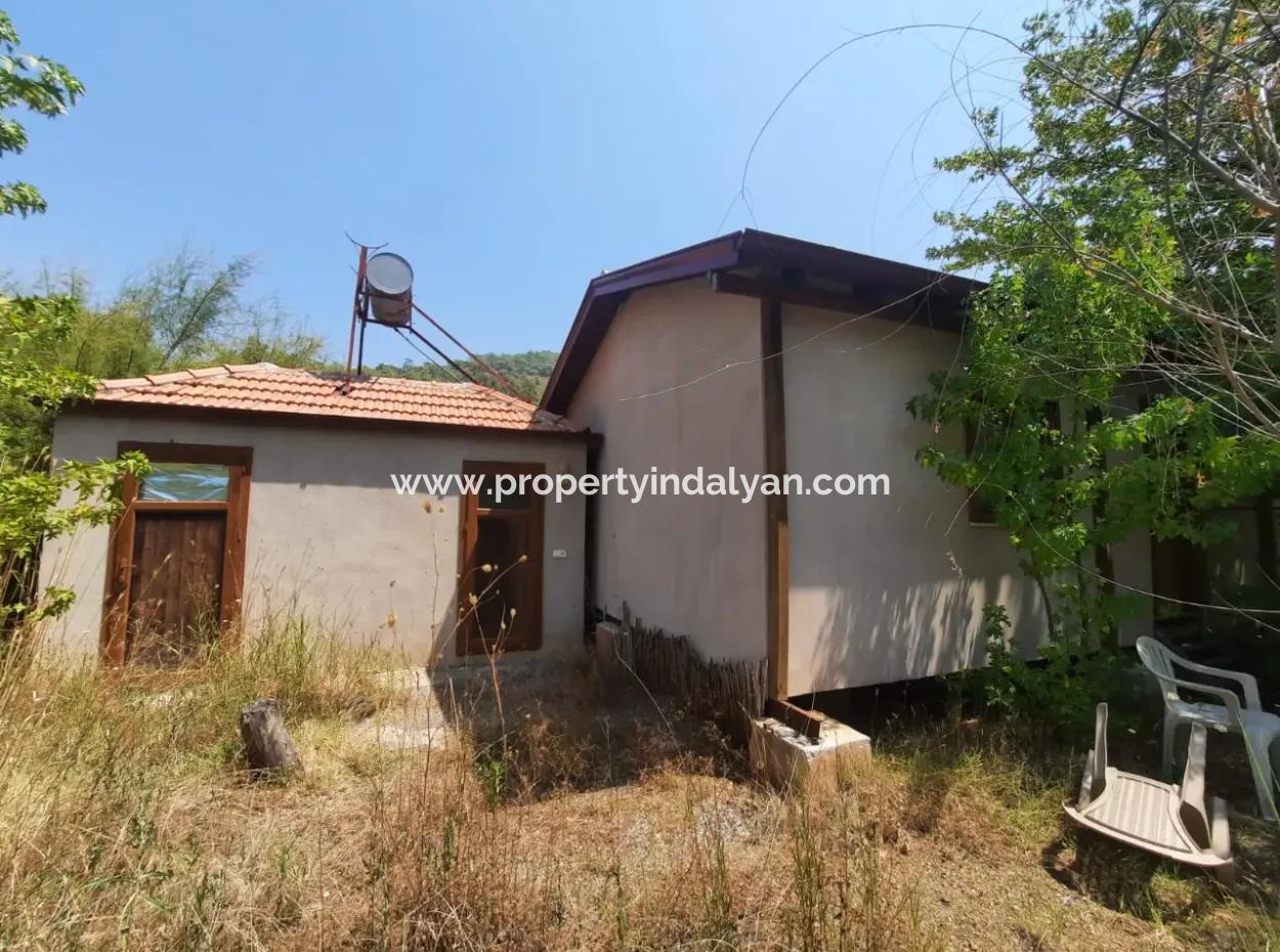 Muğla Kemaliye De Satılık Tarla 750 M2 Ve Tiny House