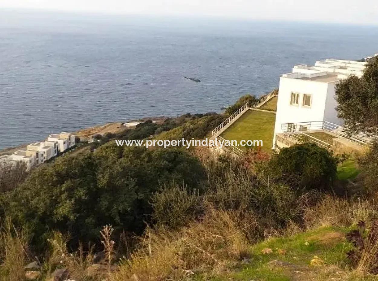 Bodrum Bitez De Satılık Deniz Manzaralı Arsa