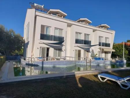 Mugla Dalyan Merkezde Yüzme Havuzlu 140 M2, 3+1 Fırsat Tripleks Satılık