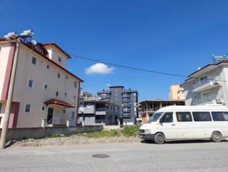 Ortaca Karaburun Girişinde Caddeye Sıfır 3 Kat Müsadeli 405 M2 Arsa Satılık